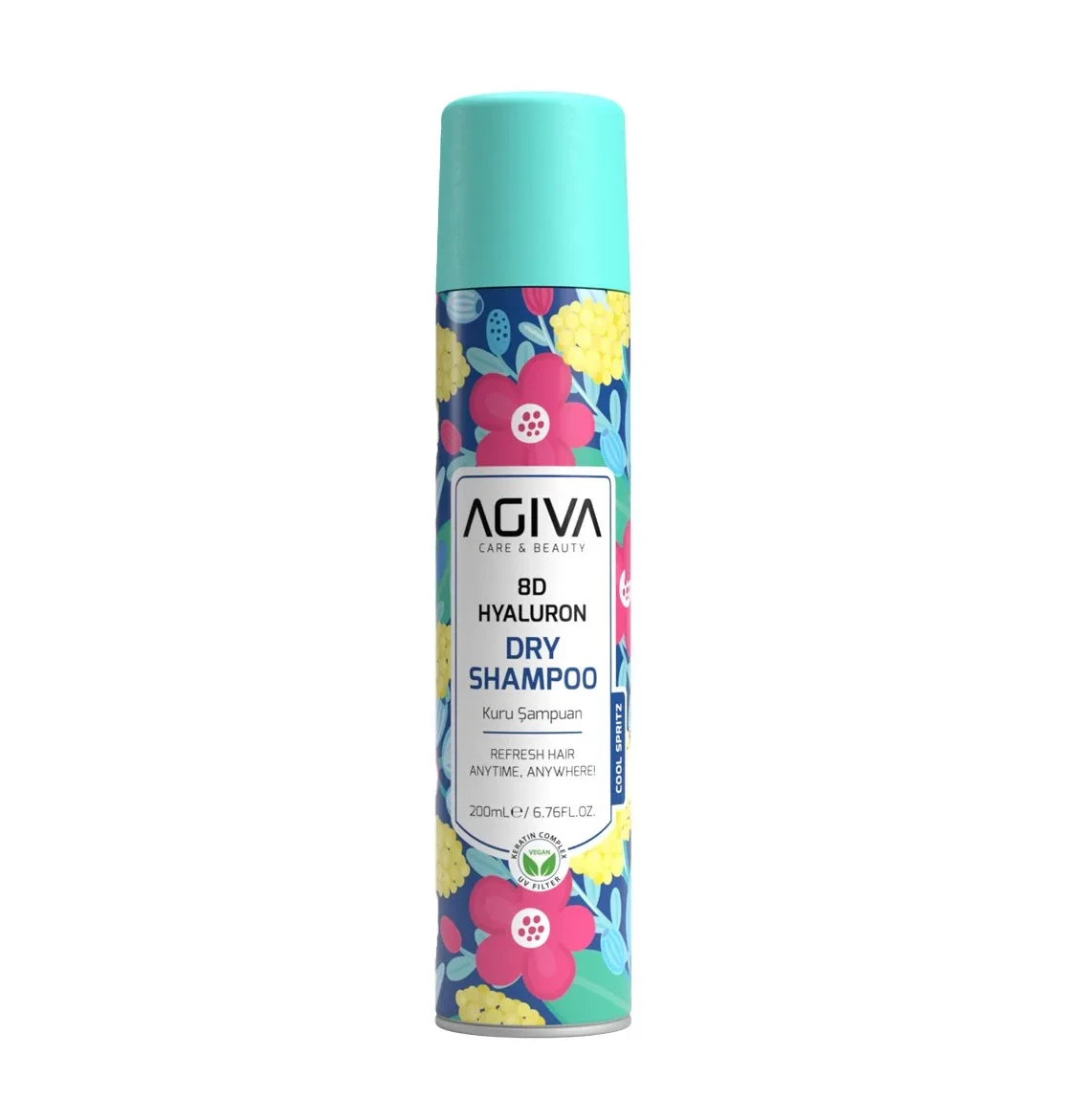شامپو خشک آگیوا آبرسان مدل 8D Hyaluron Dry Shampoo