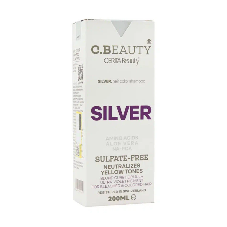 شامپو رنگساژ سریتا مدل Silver حجم 200 میلی لیتر