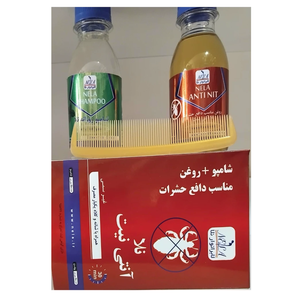 شامپو+روغن ضدشپش آنتی نلانیت