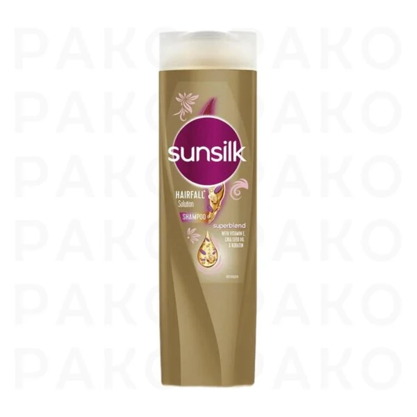 شامپو سان سیلک مدل Hair Fall Solution مناسب مو آسیب دیده sunsilk