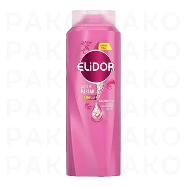 شامپو سر 2 در 1 الیدور حاوی ویتامین E، روغن ماکادمیا و کلاژن 400 میل