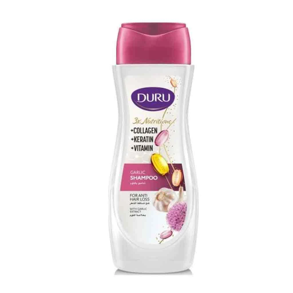 شامپو سر دو رو Garlic Ru Du ضد ریزش مو حاوی عصاره سیر 600 میل