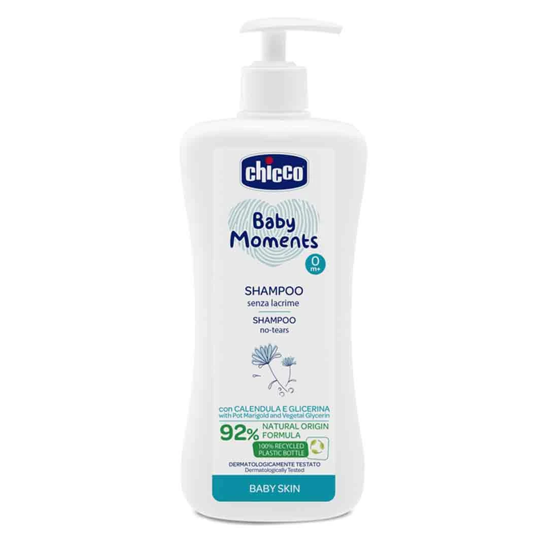 شامپو سر کودک چیکو Moments Baby Chicco عصاره گل همیشه بهار 500 میل