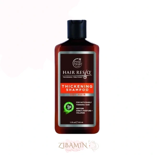 شامپو ضخیم کننده مو پتال فرش مدل Hair Res Q حجم ۳۵۵ میل