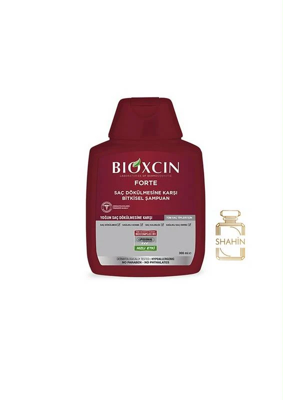 شامپو ضد ریزش انواع مو بیوکسین اصل Bioxcin Fort Sac Dokulmesine Karsi 300ML