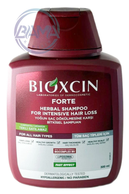 شامپو ضد ریزش فورت بیوکسین bioxcin forte