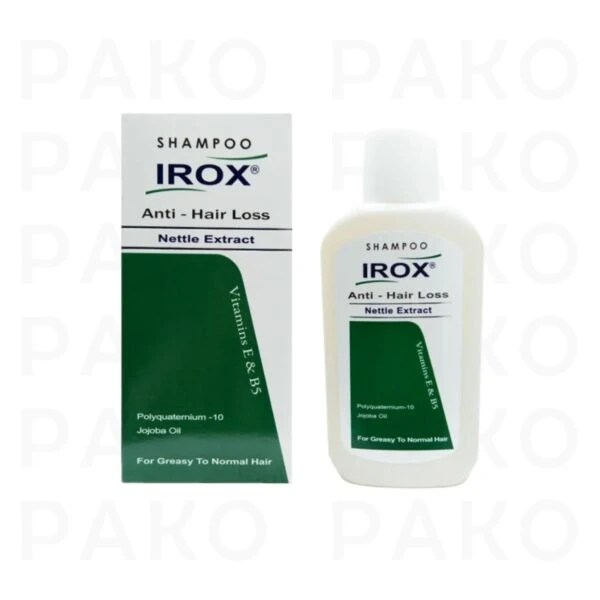 شامپو ضد ریزش موی گزنه ایروکس irox