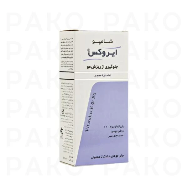 شامپو ضد ریزش و تقویت کننده ایروکس برای مو خشک و معمولی irox