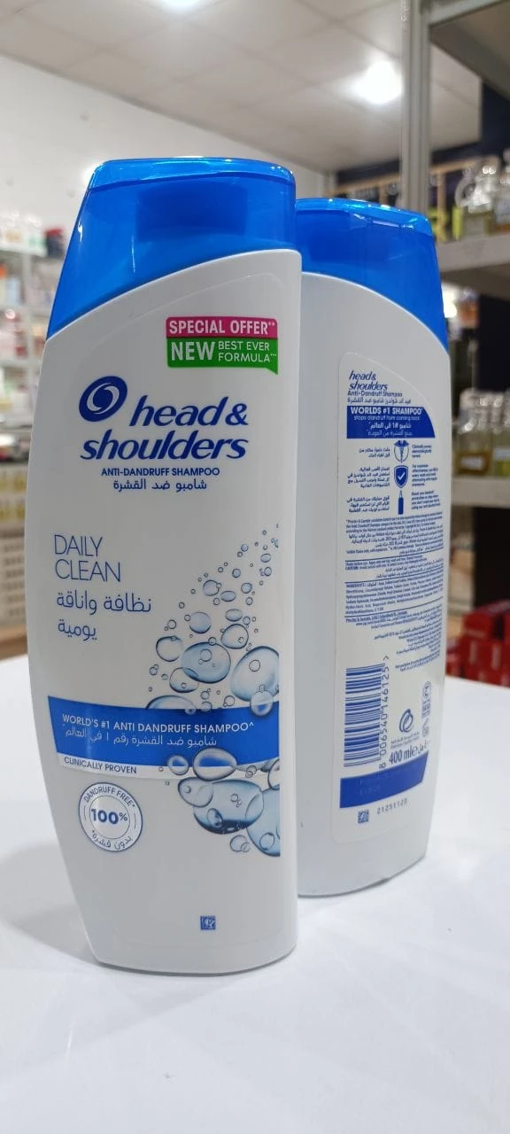 شامپو ضد شوره Daily Clean | S.h.o.u.l.d.e.r.s 400ml – (اصل)