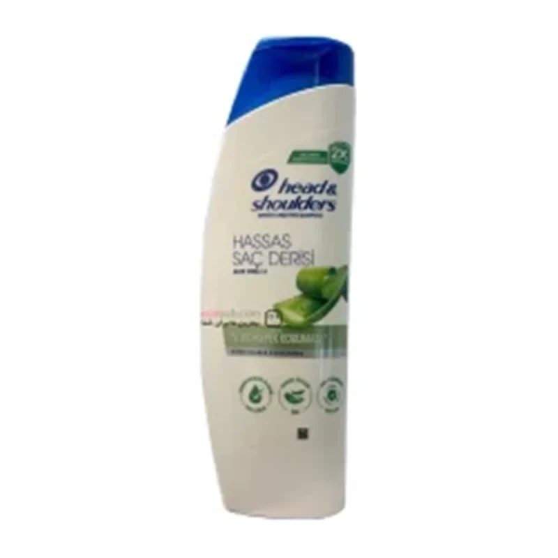 شامپو ضد شوره عصاره آلوئه ورا HEAD AND SHOULDERS مناسب کف سر حساس