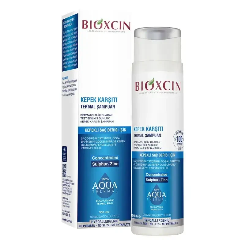 شامپو ضد شوره فاقد سولفات Bioxcin مدل AQUA