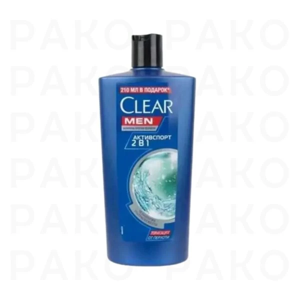 شامپو ضد شوره مردانه کلیر 2b1 clear حجم 610 میل
