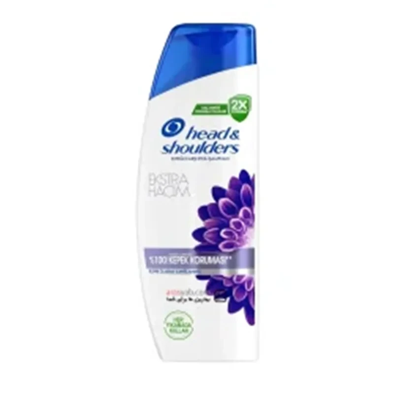 شامپو ضد شوره و حجم دهنده HEAD AND SHOULDERS با رایحه گل بنفش