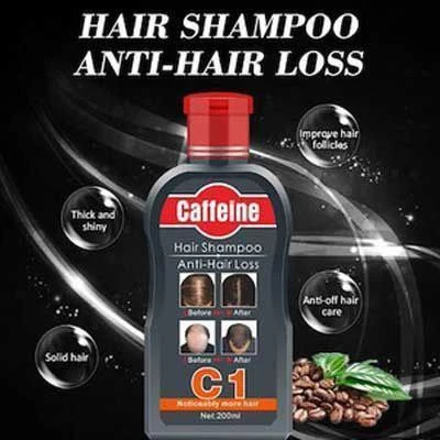 شامپو ضدریزش و تقویت کننده کافئین سی یک Caffeine C1 حجم 200 میل