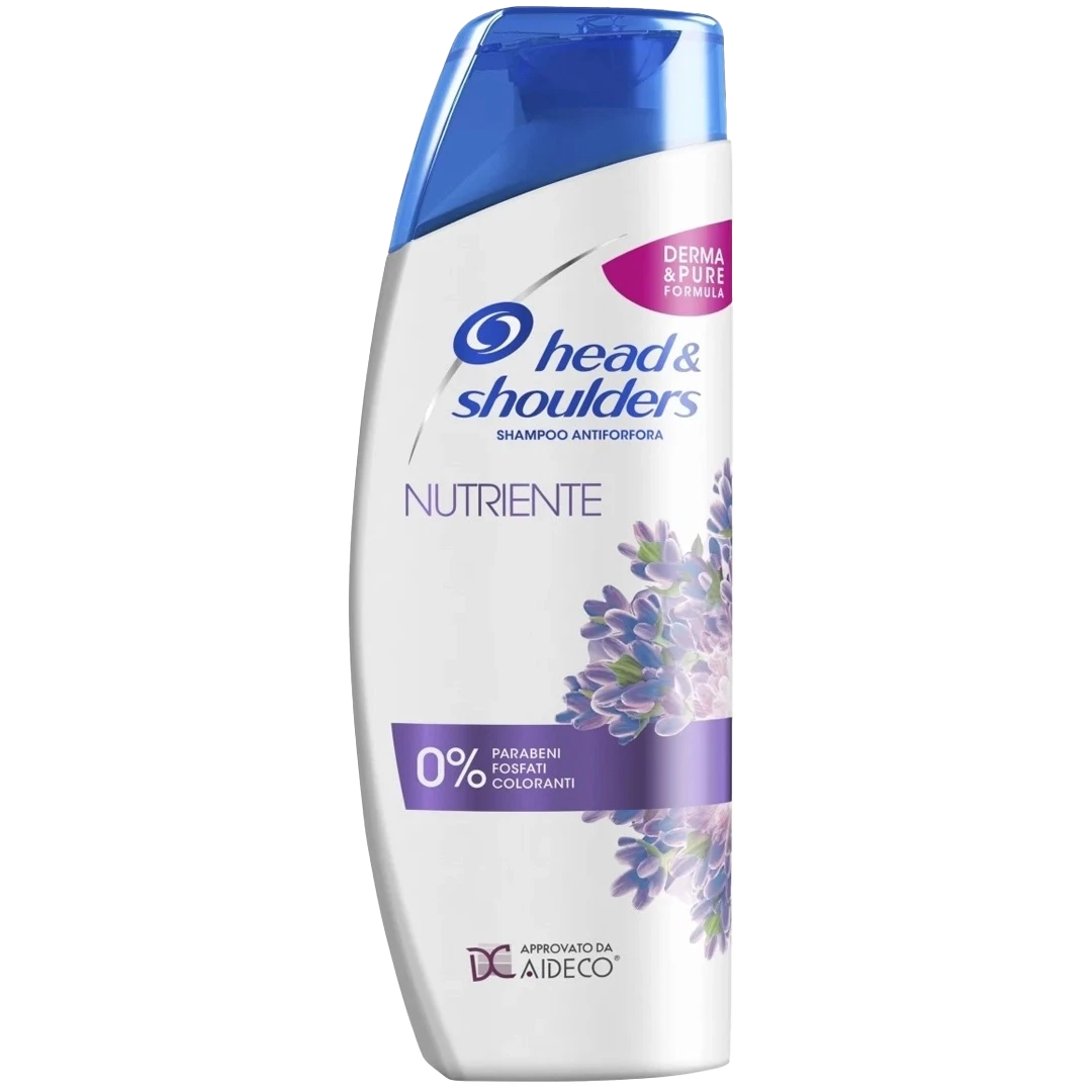 شامپو ضدشوره و مغذی لاوندر هد اند شولدرز Nutriente حجم 400 میلی لیتر