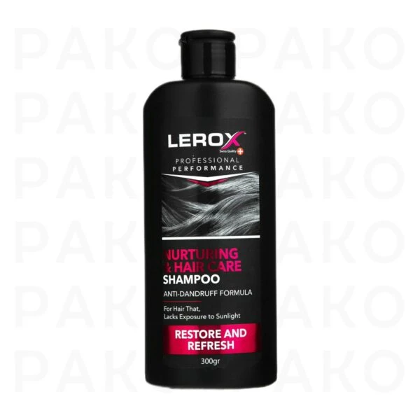 شامپو لروکس Nurturing & Hair care ترمیم کننده موی خشک و آسیب دیده lerox