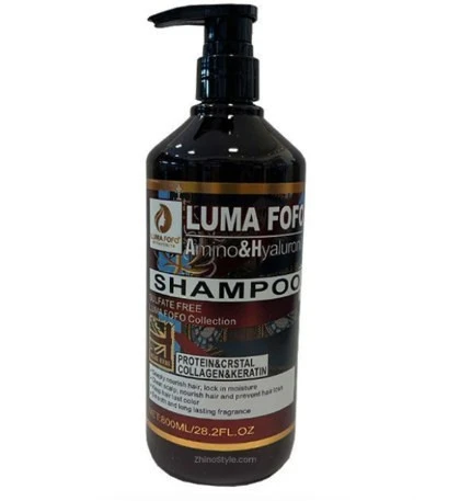 شامپو لوما فوفو (Luma Fofo) مدل آمینو و هیالورونیک حجم ۸۰۰ میلی‌لیتر - فاقد سولفات