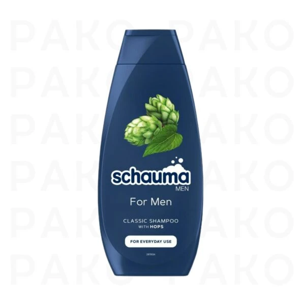 شامپو مردانه شاوما Schauma مدل For Men Classic Shampoo حجم 400 میل
