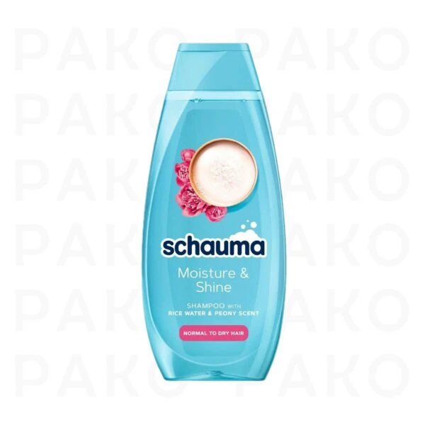 شامپو مرطوب کننده شوما shauma برای موی خشک و معمولی حجم 400 میل