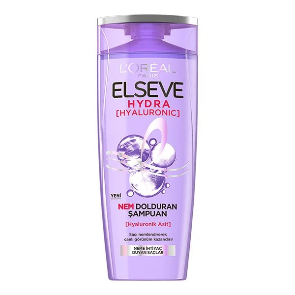 شامپو مرطوب کننده و آبرسان لورال مدل HYALURONIC