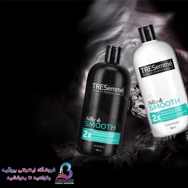 شامپو مو ترزمی مدل Silky and Smooth برای کنترل موخوره❤️