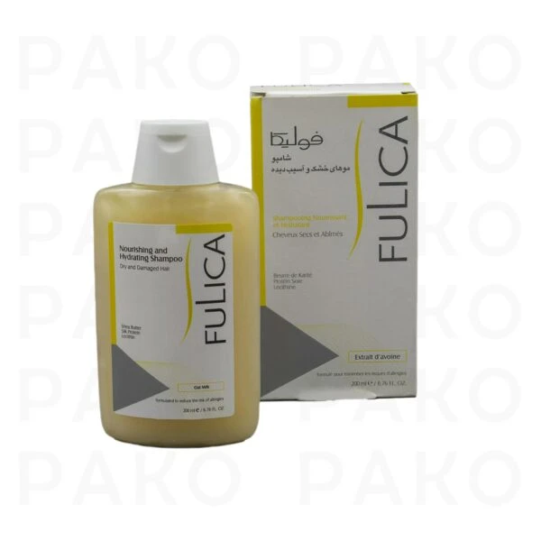 شامپو موهای خشک و آسیب دیده فولیکا fulica