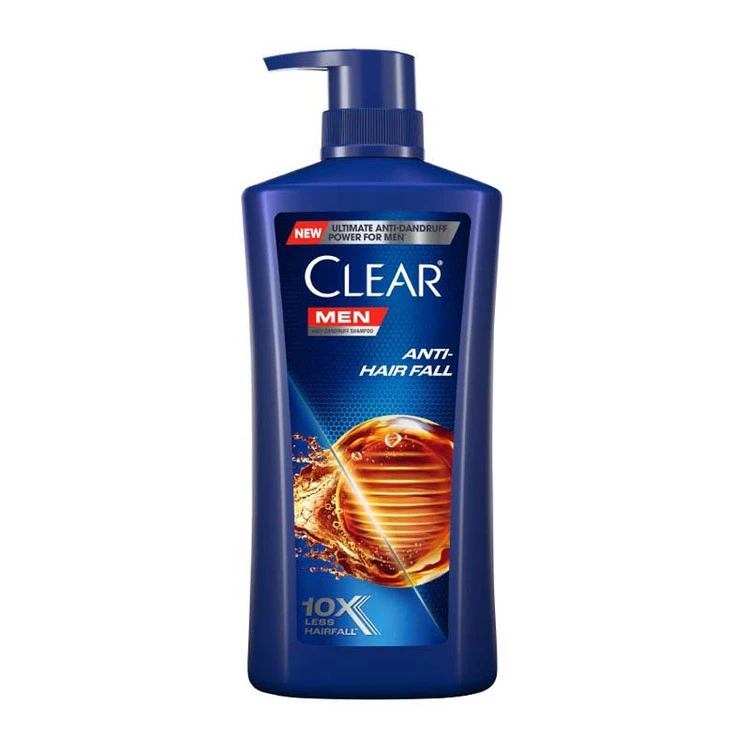 شامپو پمپی ضدشوره و ضدریزش مردانه کلیر مدل Anti Hairfall حجم 650 میل Clear Anti-Dandruff Anti-Hairfall Shampoo For Men 650ml