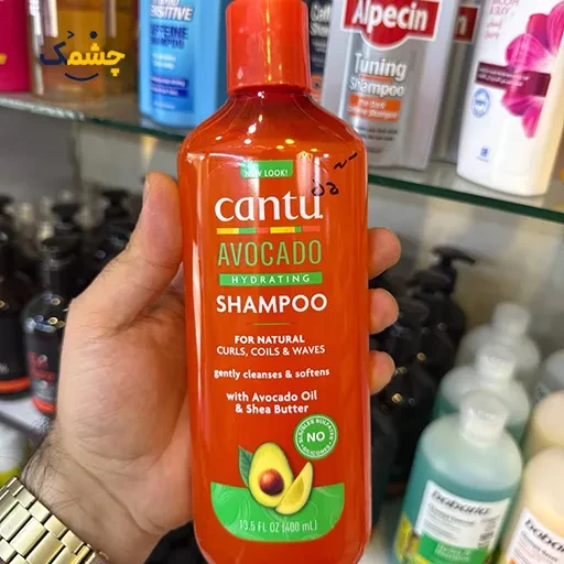 شامپو کانتو شی باتر مخصوص موهای فر و مجعد | Cantu Shea Butter Shampoo for Curly Hair