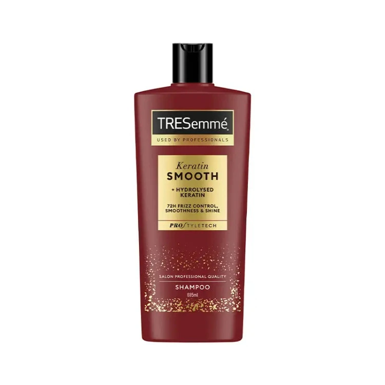 شامپو کراتین ترزمه قرمز نمونه بزرگ 685میل Tresemme Tresemme Keratin Smooth Shampoo