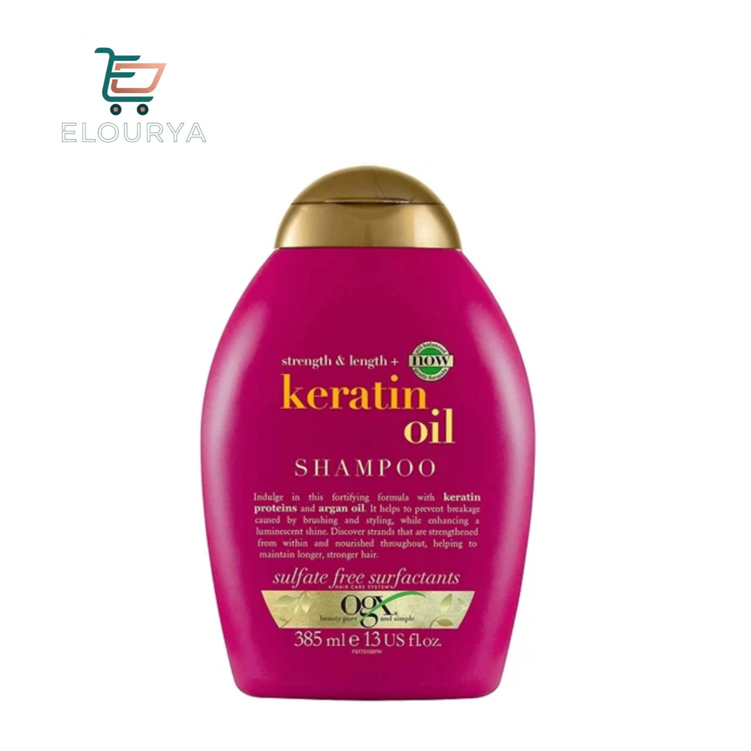 شامپو کراتینه ضد موخوره او جی ایکس Keratin Oil