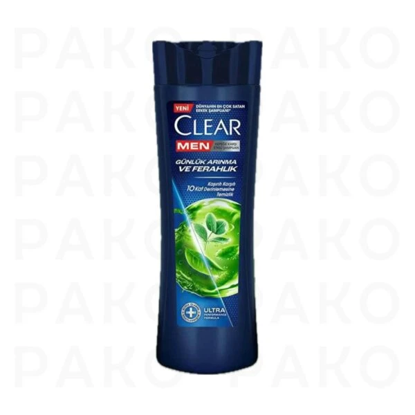 شامپو کلیر مردانه حاوی گیاه صدر و اوکالیبتوس CLEAR MEN