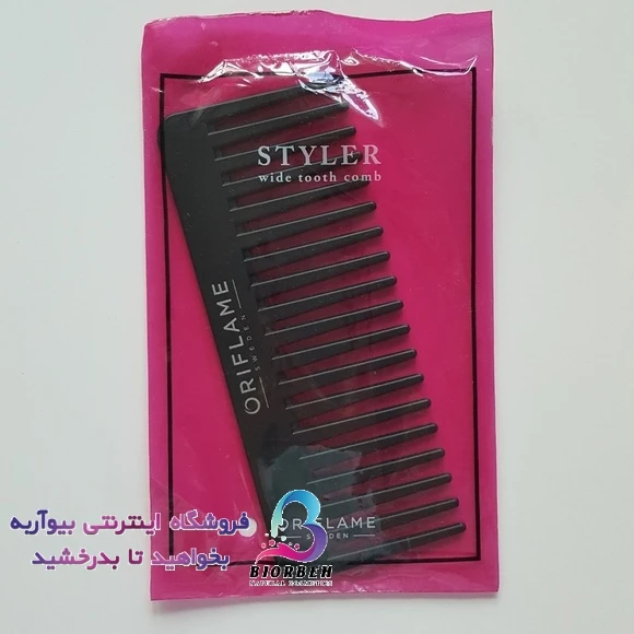 شانه دندانه درشت استایلر اوریفلیم Styler Wide Tooth Comb Oriflame کد مرجع 30610❤️