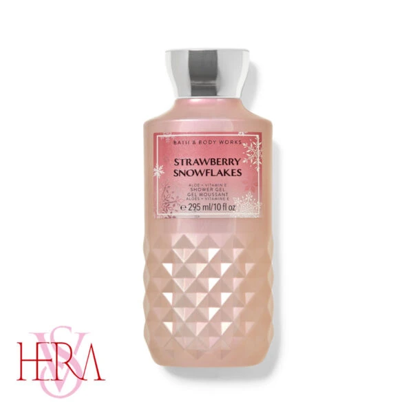 شاورژل Strawberry Snowflakes برند بث اند بادی ورکز