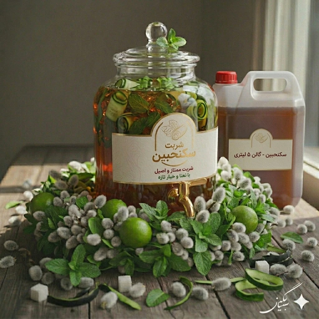 شربت سکنجبین گالن25لیتری (عمده)