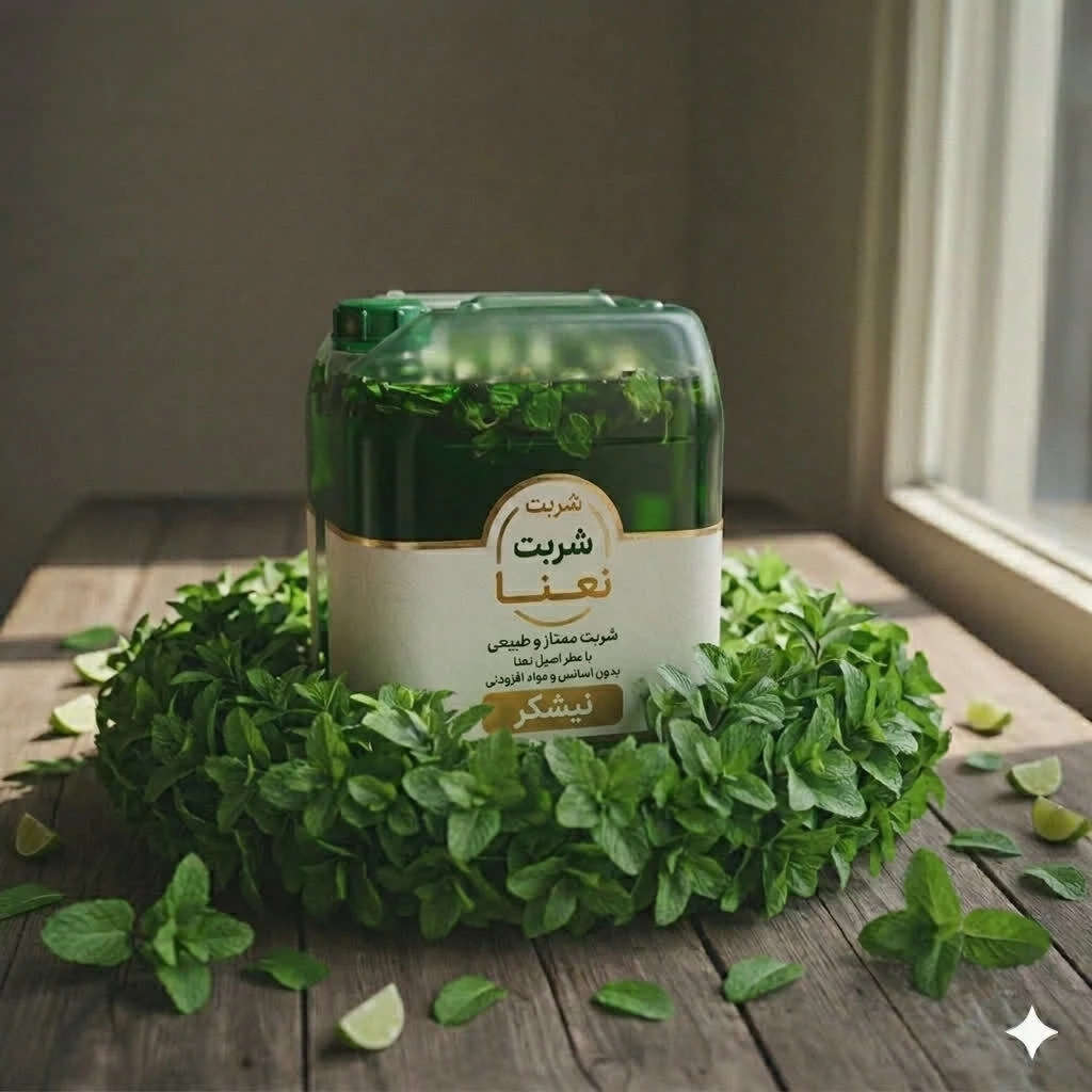 شربت نعنا گالن 25لیتری (عمده)
