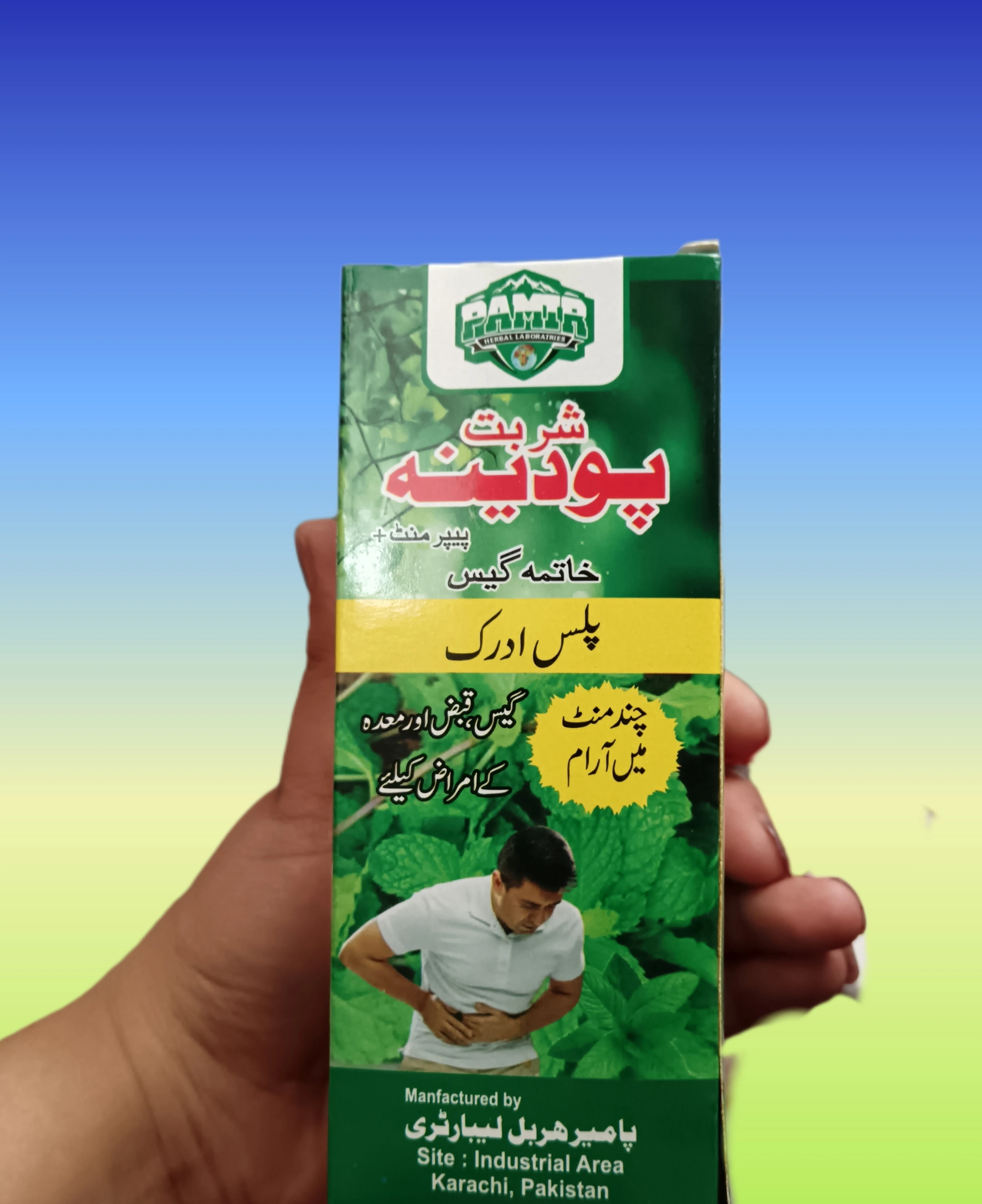 شربت پودینه