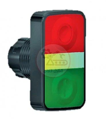 شستی دوبل چراغدار 24V رعد DPBL