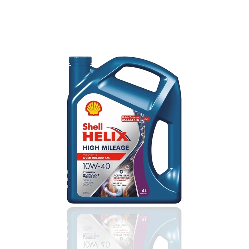 شل هلیکس HIGH MILEAGE 10W-40