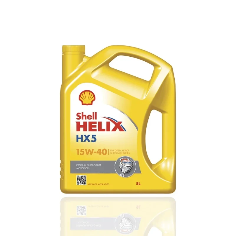 شل هلیکس HX5 15W-40 (5 لیتری)