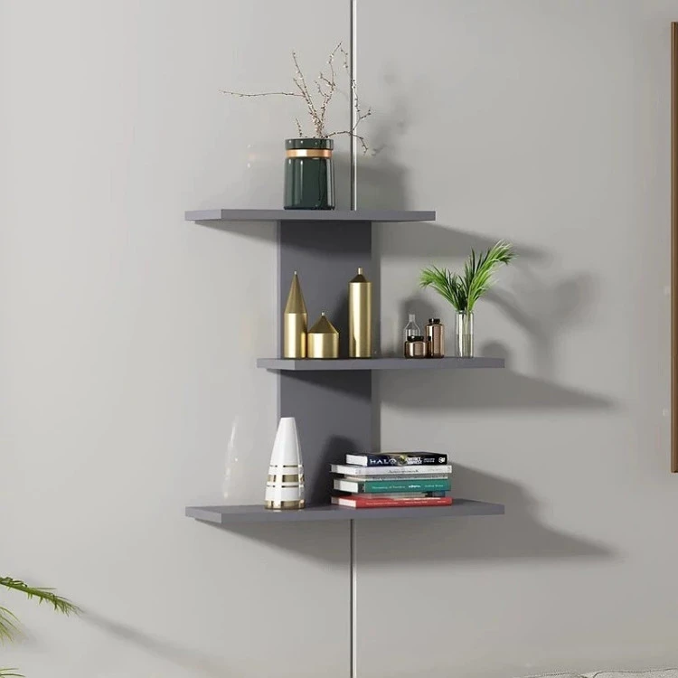 شلف دیواری مدرن تمام MDF مدل پرنیس کدm8 دارای رنگبندی ابعاد دلخواه