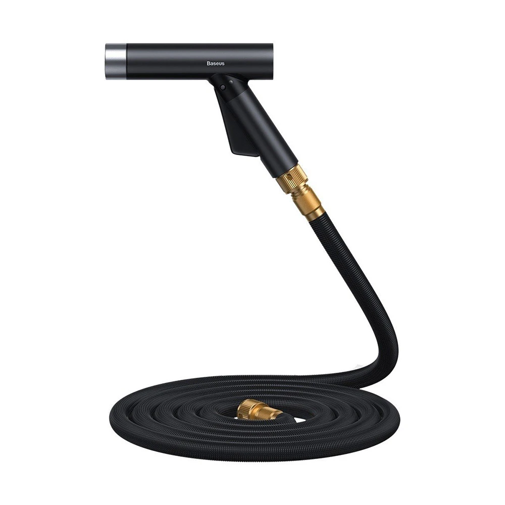 شلنگ و نازل کارواش بیسوس مدل Baseus Car Wash Spray Nozzle CRXC01-B01 طول 15 متری