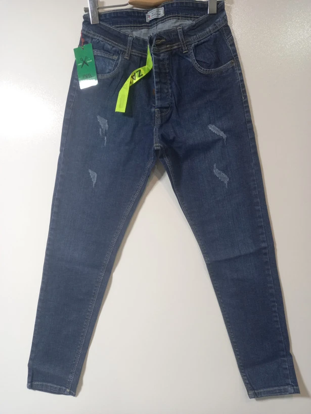 شلوار جین مام مردانه برند زارا{ZARA)کد MZ202