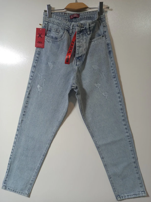 شلوار جین مام مردانه برند زارا{ZARA)کد MZ237