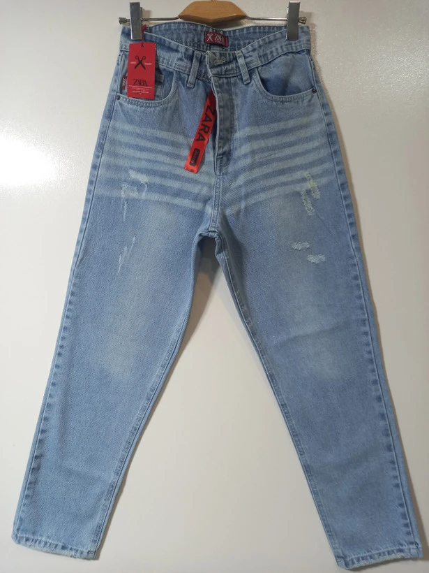شلوار جین مام مردانه برند زارا{ZARA)کد MZ240