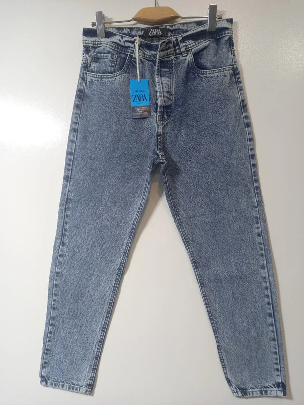 شلوار جین مام مردانه برند زارا{ZARA)کد ZM205