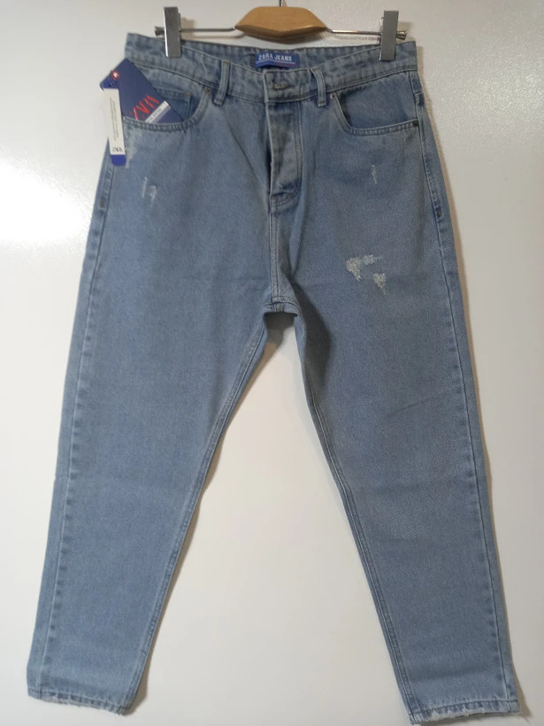 شلوار جین مام مردانه برند زارا{ZARA)کد ZM300