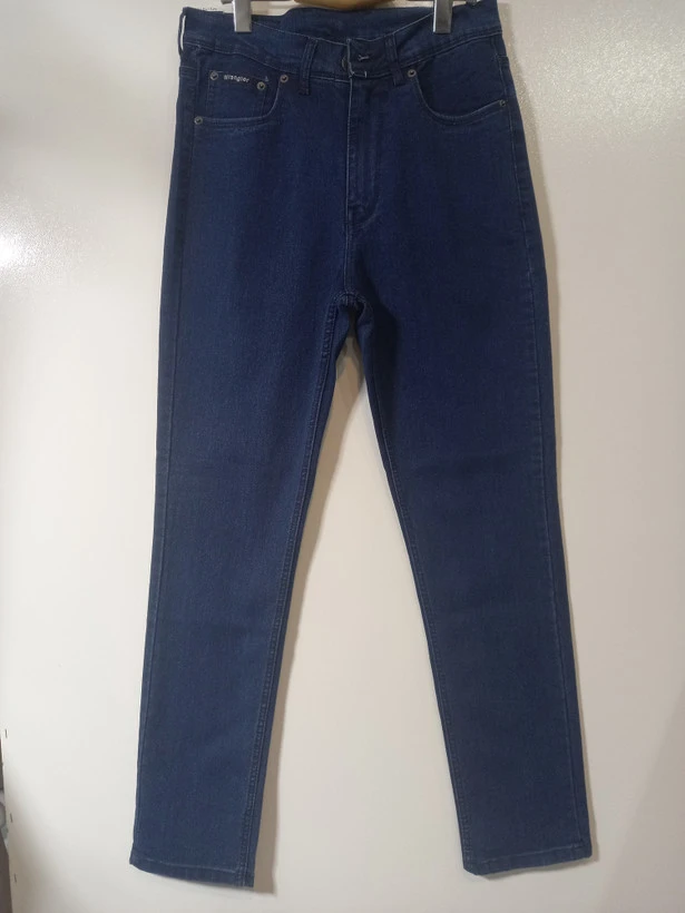 شلوار جین مردانه راسته کلاسیک رانگلر اقتصادی ( Wrangler REGULAR ) رنگ آبی رویال کد WEC04
