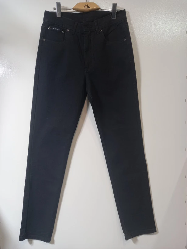 شلوار جین مردانه راسته کلاسیک رانگلر اقتصادی ( Wrangler REGULAR ) رنگ مشکی کد WEC01