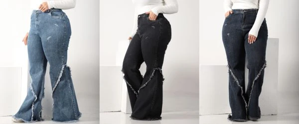 شلوار دمپا چین سایز بزرگ