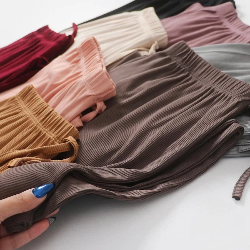 شلوار راحتی قواره بزرگ Bershka | شلوار خانگی
